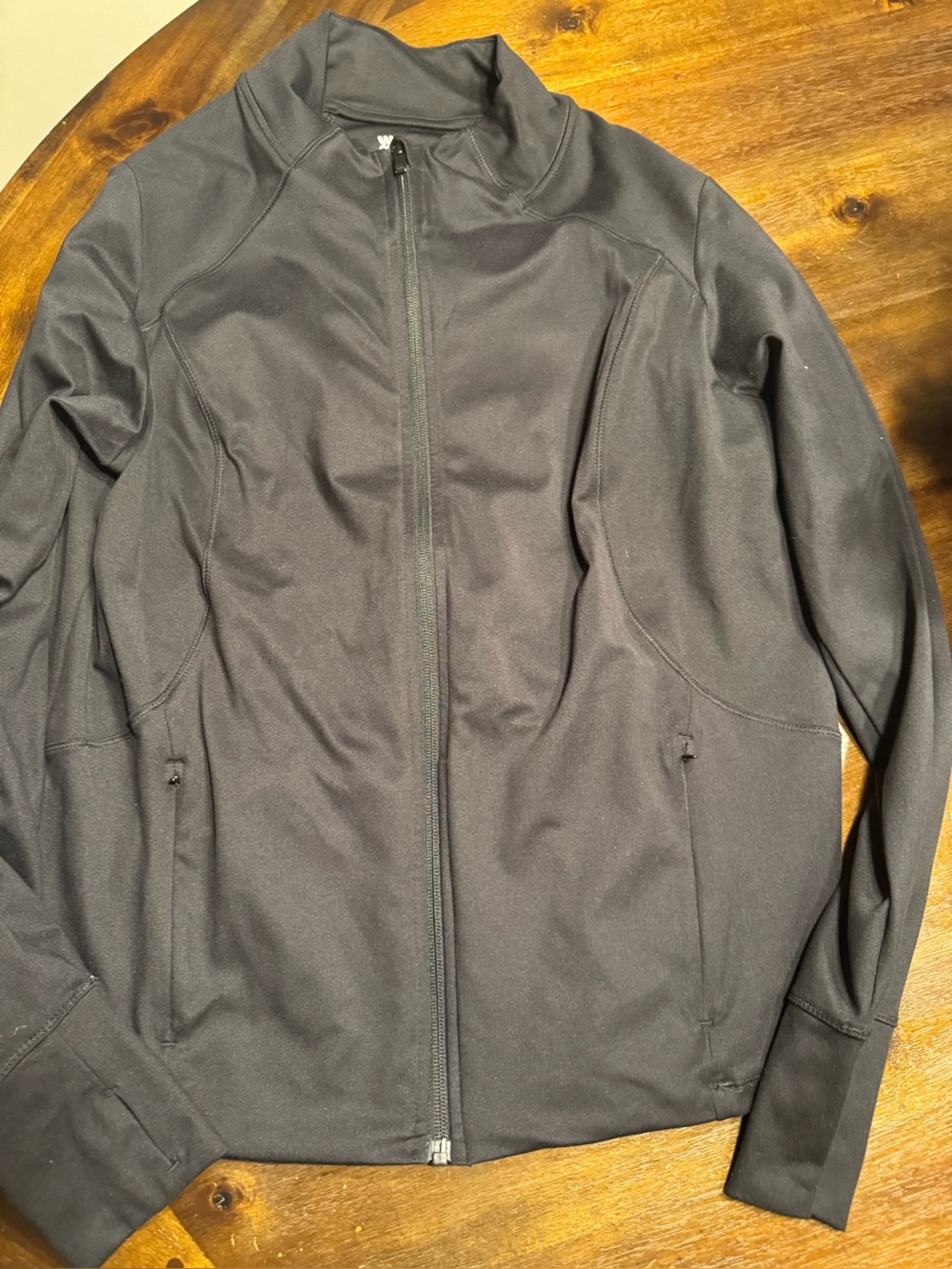 Black Full-Zip Performance Jacket
